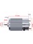 RS555 Dc Motor 12V 7500RPM Yüksek Hız Tork Matkap Torna Cnc Router Motor Dairesel 2
