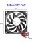 Dc 12V Fan 80X80MM 8010 8X8CM Sessiz 2 Pin Fırçasız Soğutma Fanı Kuluçka Ekran Kartı Cooler 1