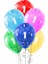 1 Yaş Baskılı Balon –25 Adet 2