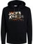 Jack Jones Yazı Baskılı Kapüşonlu Erkek Sweatshirt 12256821 1