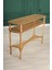 ULİVO Dresuar – MDF Lam & Ahşap Ayaklı 3 Raflı Konsol Hol, Koridor, Makyaj Sehpası, Plaklık, Dekoratif Çiçeklik H:81cm En:118cm Derinlik: 38cm 4