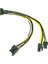 Pcı-E 8pin - Çift 8pin / Pcıe 8pin-2x(6+2pin) Grafik Ekran Kartı Güç Kablosu Pcı Express Güç Ayırıcı Kablosu Bilgisayar Kablosu (Yurt Dışından) 5