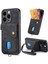 IPhone 15 Için Kılıf Pro Ayrılabilir Kordon Kart Yuvası Çok Fonksiyonlu (Yurt Dışından) 1