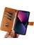 IPhone 13 Mini ve Kart Yuvası Deri Telefon Koruma Kılıfı Için Flip Case (Yurt Dışından) 2