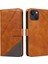 IPhone 13 Mini ve Kart Yuvası Deri Telefon Koruma Kılıfı Için Flip Case (Yurt Dışından) 3