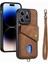 IPhone 14 Için Kılıf Pro Çok Fonksiyonlu Manyetik Kapatma Premium Deri (Yurt Dışından) 1