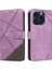 Elmas Dikiş Deri ile IPhone 15 Pro ve Kart Yuvası Için Flip Case (Yurt Dışından) 1