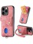 IPhone 15 Için Kılıf Pro Ayrılabilir Kordon Kart Yuvası Çok Fonksiyonlu (Yurt Dışından) 2