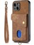 IPhone 15 Için Kılıf Artı Manyetik Kapatma Çok Fonksiyonlu Kart Yuvası Prim (Yurt Dışından) 4
