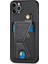 IPhone 11 Için Kılıf Pro Kart Sahibi Manyetik Tasarım Standı Fonksiyonu Braketi (Yurt Dışından) 2