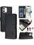 IPhone 12 Mini Kedi Rfıd Cüzdan Kapak Çevirin Kart Yuvası Tutucu (Yurt Dışından) 1