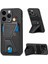 IPhone 15 Için Kılıf Pro Max Standı Fonksiyonu Kart Sahibi Manyetik Tasarım (Yurt Dışından) 1