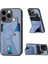 IPhone 15 Için Kılıf Pro Standı Fonksiyonu Kart Sahibi Manyetik Tasarım Braketi (Yurt Dışından) 1