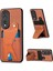 Onur Için Kılıf 80 Pro Standı Fonksiyonu Cardholder Braketi Manyetik Tasarım (Yurt Dışından) 1
