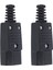 2x Siyah IEC-320 C14 Erkek Fiş Ac Giriş Soket Konnektörü 250V 10A (Yurt Dışından) 1