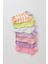 Kız Bebek Karışık Renkli Sürpriz 7'li Patik Çorap 1