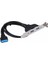 1 Adet Kphrtek Usb3.0 Arka Panel Genişletme Braketi 20PIN Başlık Kablosu Anakart Adaptörü L (Yurt Dışından) 2