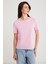 Martina Kadın %100 Pamuk Regular Pembe T-Shirt 4