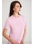 Martina Kadın %100 Pamuk Regular Pembe T-Shirt 5