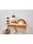 Tinyminywoods Yıldız Halka Kule Set (Halka Kule + Abaküs + Gökkuşağı )Ahşap Oyuncak Dekor Montessori Oyuncak 6