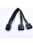 18AWG Çift Molex 4 Pin 8-Pin Pcı Express Ekran Kartı Pci-E Atx Psu Güç Adaptör Kablosu (Yurt Dışından) 1