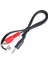 3.5mm Jack Mini Plugto 2 Rca Erkek Stereo Ohono Ses Hoparlör Adaptör Kablosu (Yurt Dışından) 2