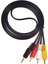 1.5 M 3.5mm Jack Fiş Erkek 3 Rca Adaptörü Yüksek Kalite 3.5 Rca Erkek Ses Video Av Kablo Tel Kablosu 3.5mm 3-Rca Av Kablosu (Yurt Dışından) 1
