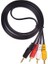 1.5 M 3.5mm Jack Fiş Erkek 3 Rca Adaptörü Yüksek Kalite 3.5 Rca Erkek Ses Video Av Kablo Tel Kablosu 3.5mm 3-Rca Av Kablosu (Yurt Dışından) 2