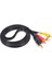 1.5 M 3.5mm Jack Fiş Erkek 3 Rca Adaptörü Yüksek Kalite 3.5 Rca Erkek Ses Video Av Kablo Tel Kablosu 3.5mm 3-Rca Av Kablosu (Yurt Dışından) 3