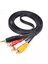 1.5 M 3.5mm Jack Fiş Erkek 3 Rca Adaptörü Yüksek Kalite 3.5 Rca Erkek Ses Video Av Kablo Tel Kablosu 3.5mm 3-Rca Av Kablosu (Yurt Dışından) 5