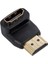 HDMI Dik Açı Erkek - Dişi Adaptör (Yurt Dışından) 4