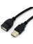 USB 2.0 Uzatma Kablosu 1,5 M Siyah Nikel Kaplama Başlıklı Af USB Uzatma Veri Kablosu (Yurt Dışından) 1