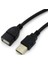 USB 2.0 Uzatma Kablosu 1,5 M Siyah Nikel Kaplama Başlıklı Af USB Uzatma Veri Kablosu (Yurt Dışından) 2