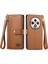 Oppo Oppo 12F Cüzdan Aşk Darbeye Deri Kılıf Fermuar Için Flip Case (Yurt Dışından) 1