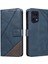 Oppo Için Flip Case Elmas Dikiş Yüksek Kaliteli Deri ile X5 Pro Bulmak (Yurt Dışından) 2