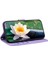 Oppo A78 4g Kickstand Kabartma Lotus Çiçek Kickstand Cüzdan Için Flip Case (Yurt Dışından) 3