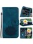 Oppo Oppo 12 5g Kickstand Manyetik Kabartma Lotus Çiçek Için Flip Case (Yurt Dışından) 5
