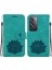 Oppo Oppo 12 Pro 5g Kickstand Kabartma Lotus Için Flip Case (Yurt Dışından) 1