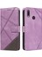 Elmas Dikiş ve Kart Yuvası Deri ile Huawei P20 Lite Için Flip Case (Yurt Dışından) 1