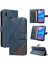 Elmas Dikiş ve Kart Yuvası Deri ile Huawei P20 Lite Için Flip Case (Yurt Dışından) 5