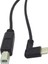 50 cm Dirsek Açılı Usb-C USB 3.1 Tip-C Tip C Erkek Konnektör USB 2.0 B Tipi Erkek Veri Yazıcı Kablosu 0.5 M (Yurt Dışından) 1