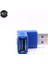 Yeni 1 Adet USB 3.0 Tip A Erkek Kadın 90 Derece Aşağı Açı Fiş Konnektör Adaptörü Dönüştürücü (Yurt Dışından) 2