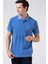 % 100 Pamuklu Polo Yaka Classıc Fit T Shirt Erkek Polo Yaka T Shirt K35111T 4cm 1