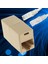 Yeni RJ45 Cat 5 5e Ethernet Lan Kablo Birleştirici Bağlayıcı Konektörü - Bej (Yurt Dışından) 3