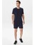 Pamuklu Bisiklet Yaka Standart Fit T Shirt Erkek T Shirt V35004T 4nv 2