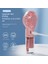 Syniuniu4 Ayarlanabilir Hız ile Mini El Fanı USB Şarj Edilebilir Taşınabilir Mist Fan (Yurt Dışından) 3