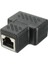 1 Ila 2 Yollu Lan Ethernet Ağ Kablosu RJ45 Dişi Splitter Konnektör Adaptörü Dizüstü Bilgisayar Yerleştirme Istasyonları (Yurt Dışından) 1