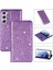 Samsung Galaxy S24 Artı Flip Case Cüzdan Kart Tutucu Için Glitter Flip Case (Yurt Dışından) 1