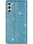 Samsung Galaxy S24 Artı Flip Case Cüzdan Kart Tutucu Için Glitter Flip Case (Yurt Dışından) 5