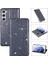 Samsung Galaxy S24 Flip Case Cüzdan Manyetik Kapatma Için Glitter Flip Case (Yurt Dışından) 1